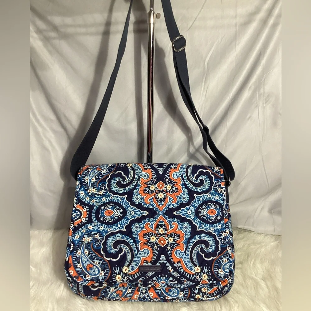 Vera Bradley Messenger *Marrakesh* Pattern Laptop Crossbody School Bag